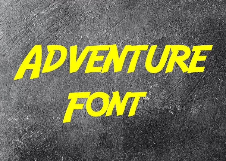 Adventure Comic Font Free Download Comic