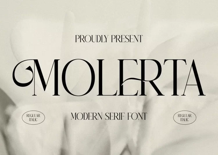 Molerta Slassic Serif Font Free Download Basic