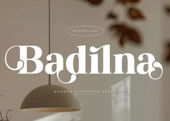 Badilna Font Free Download Serif