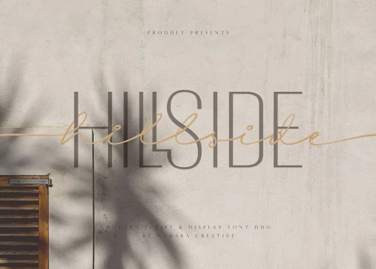 Hillside Font Duo Free Download Sans Serif