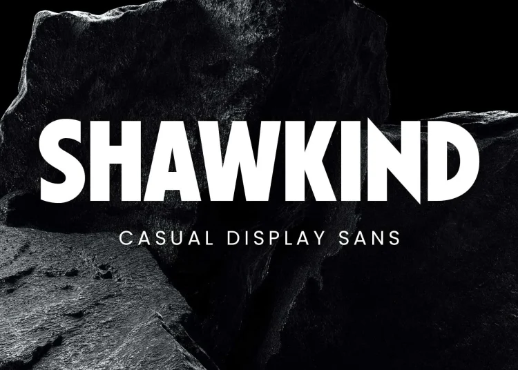 Shawkind Font Free Download Sans Serif