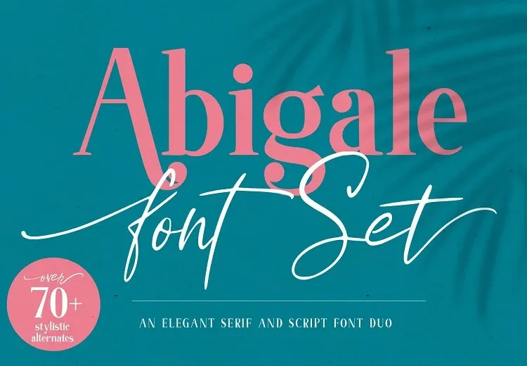 Abigale Font Duo Free Download Serif