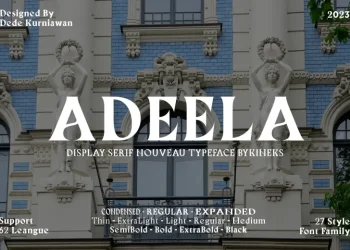 Adeela Font Free Download Serif
