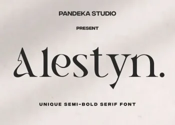 Alestyn Font Free Download Serif