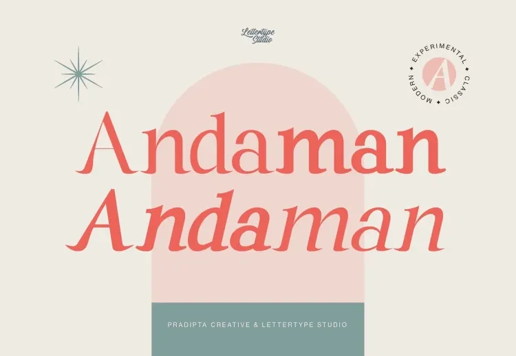 Andaman Serif Font Free Download Serif