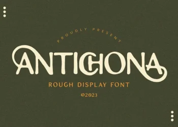 Antichona Font Free Download Display
