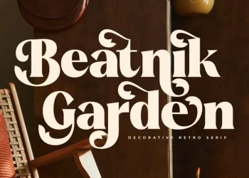 Beatnik Garden Font Free Download Serif