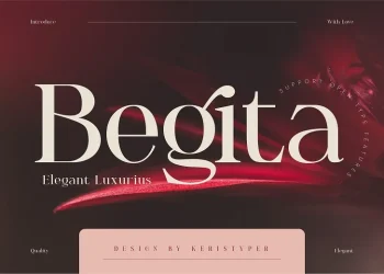 Begita Font Free Download Serif