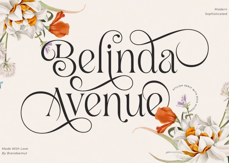 Belinda Avenue Free Download Serif