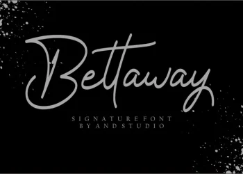 Bettaway Font Free Download Signature
