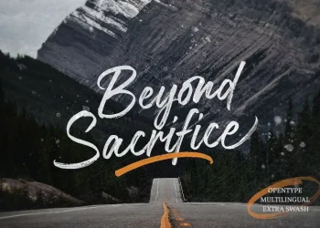 Beyond Sacrifice Font Free Download Brush