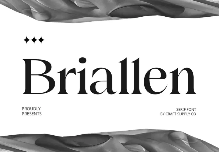 Briallen Font Free Download Serif
