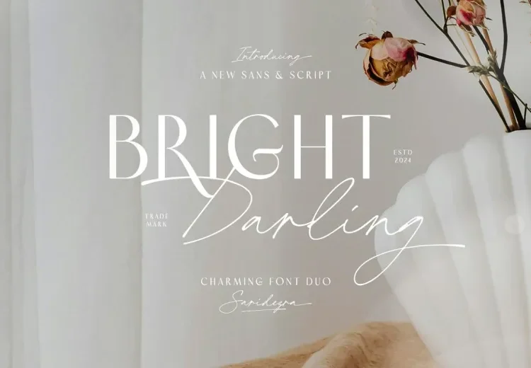 Bright Darling Font Duo Free Download Sans Serif