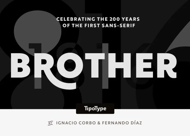 Brother 1816 Font Free Download Sans Serif