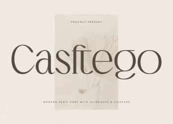 Casftego Font Free Download Serif