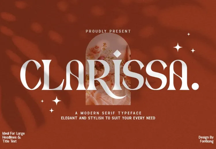 Clarissa Serif Font Free Download Serif