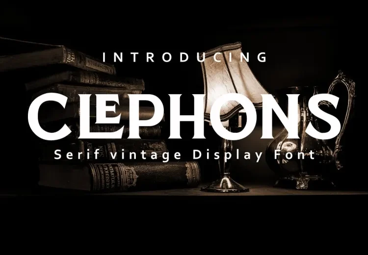 Clephons Font Free Download Serif