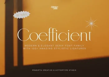 Coefficient Font Free Download Serif