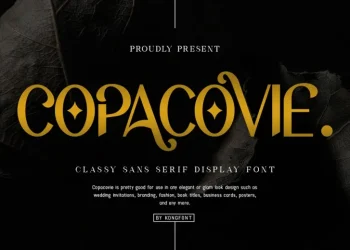 Copacovie Font Free Download Sans Serif