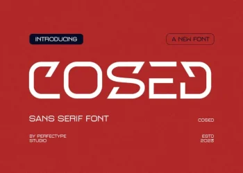 Cosed Font Free Download Sans Serif