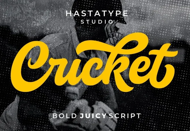 Cricket Font Free Download Script