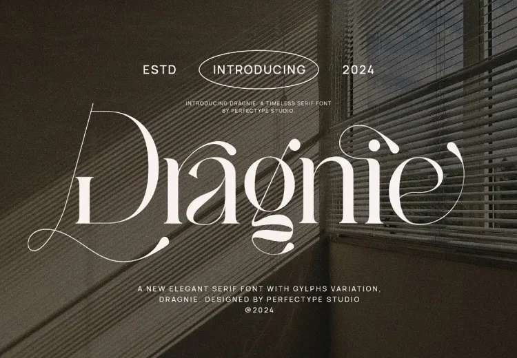 Dragnie Font Free Download Serif