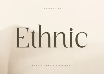 Ethnic Font Free Download Serif