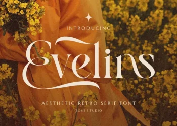 Evelins Font Free Download Serif