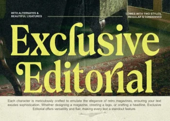 Exclusive Editorial Font Free Download Serif