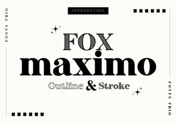 Fox Maximo Font Free Download Serif
