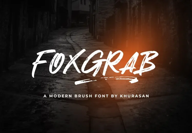 Foxgrab Font Free Download Brush