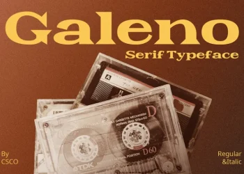 Galeno Font Free Download Serif