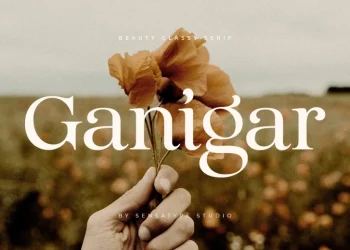 Ganigar Font Free Download Serif