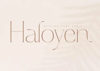Haloyen Font Free Download Serif