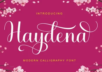 Haydena Font Free Download Calligraphy