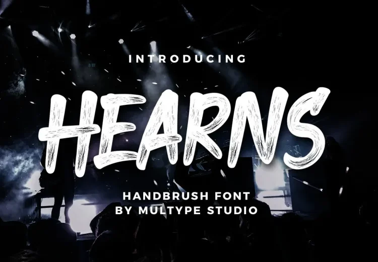 Hearns Font Free Download Brush