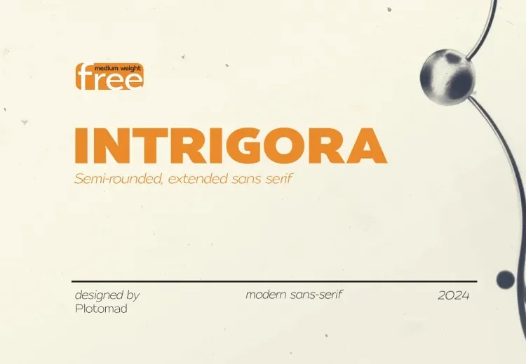 Intrigora Font Free Download Sans Serif