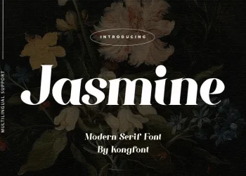 Jasmine Font Free Download Serif