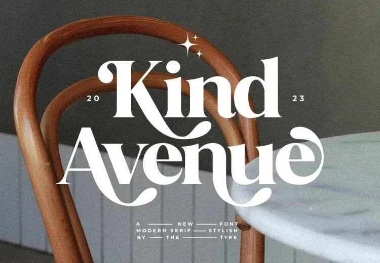 Kind Avenue Font Free Download Serif