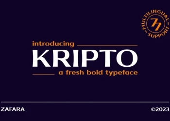 Kripto Font Free Download Sans Serif