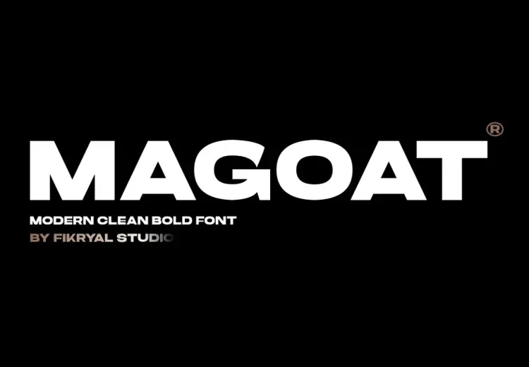 Magoat Font Free Download Sans Serif