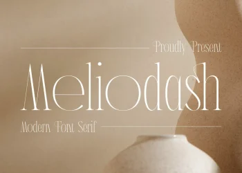 Meliodash Font Free Download Serif
