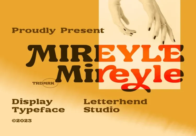 Mireyle Font Free Download Display