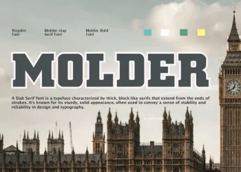Molder Font Free Download Slab Serif