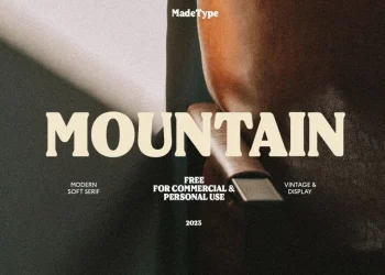 Mountain Font Free Download Serif