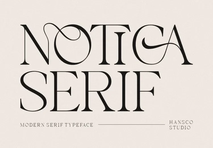 Notica Font Free Download Serif