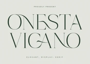 Onesta Vigano Font Free Download Serif