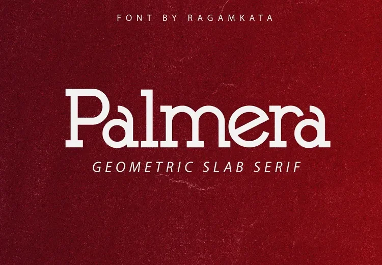 Palmera Font Free Download Slab Serif