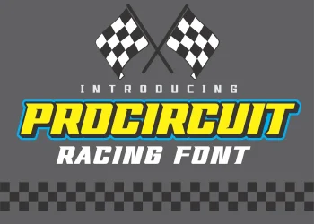 Procircuit Font Free Download Display