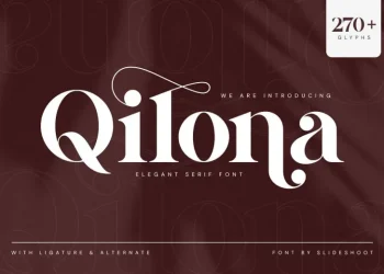 Qilona Font Free Download Serif